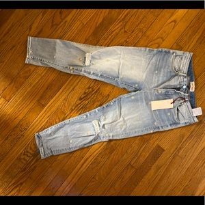 Driftwood Daisy Embroidered Jeans size 29